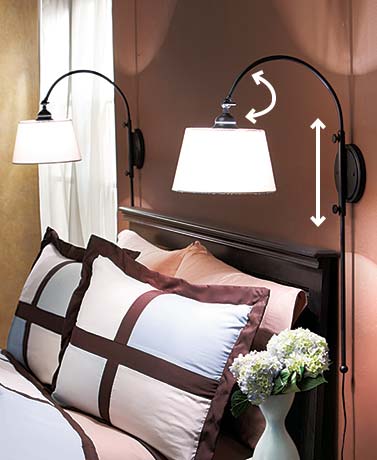 wall mounted bed lights photo - 6