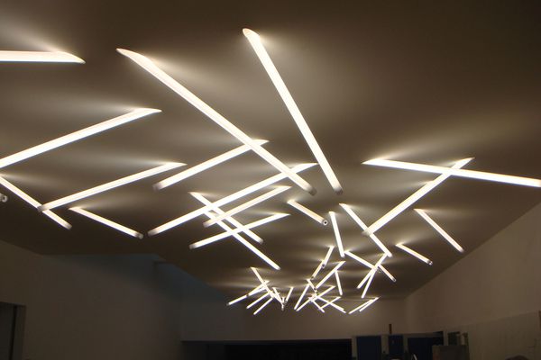 wall mounted fluorescent light fixtures photo - 4