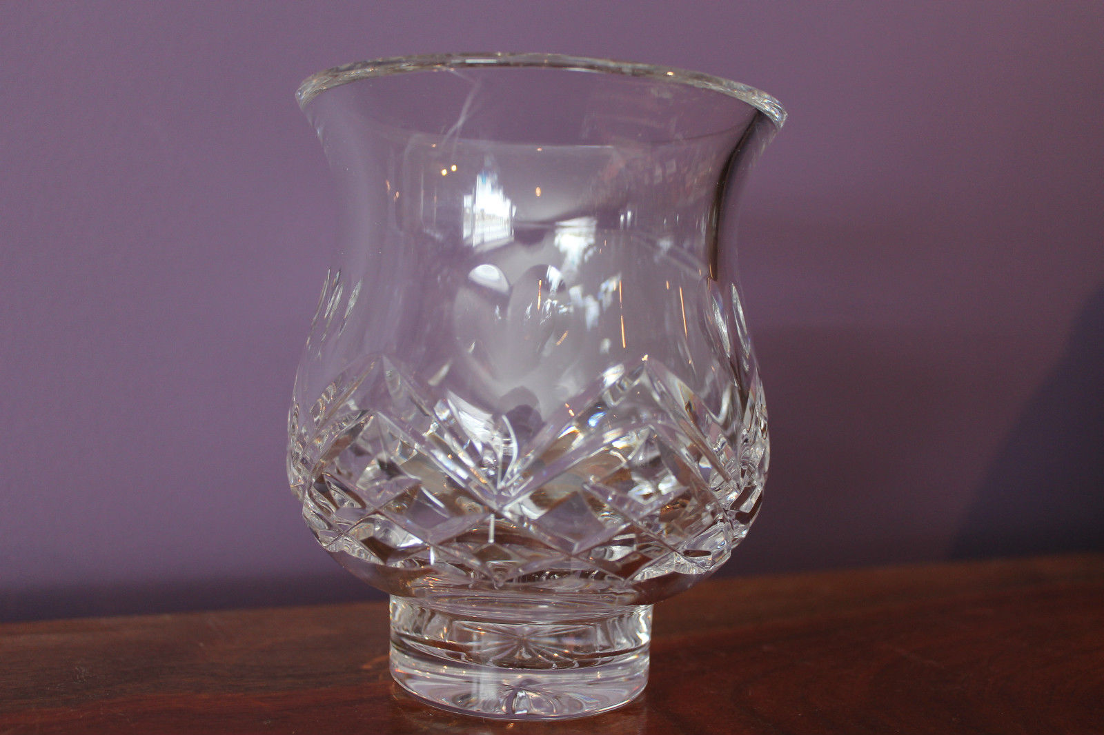 waterford hurricane lamp photo - 3