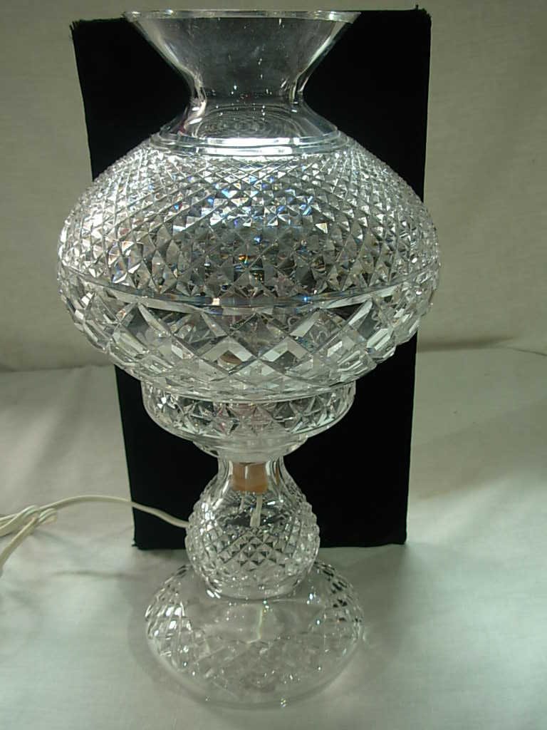 waterford hurricane lamp photo - 6