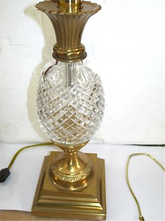 waterford pineapple lamp photo - 10
