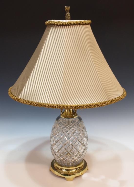 waterford pineapple lamp photo - 3