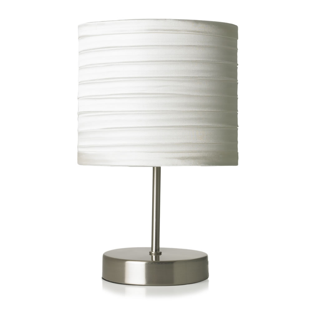 white candlestick lamp photo - 6