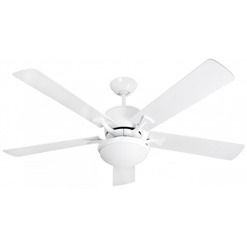 white ceiling fan light photo - 10