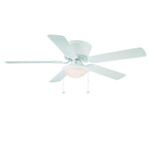 white ceiling fan light photo - 9