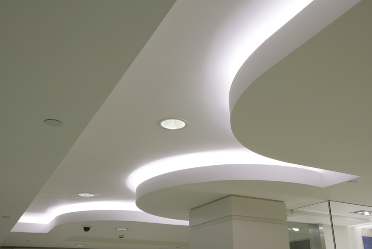 white ceiling lights photo - 1