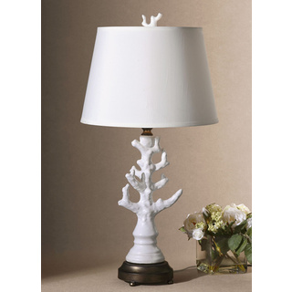 white coral lamp photo - 7