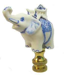 white elephant lamp photo - 8