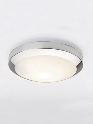 white glass ceiling light photo - 1