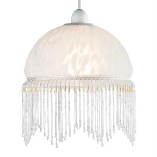 white pendant ceiling light photo - 8