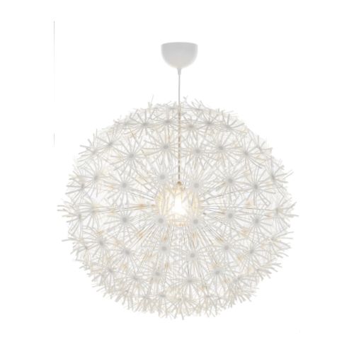 white pendant ceiling light photo - 9