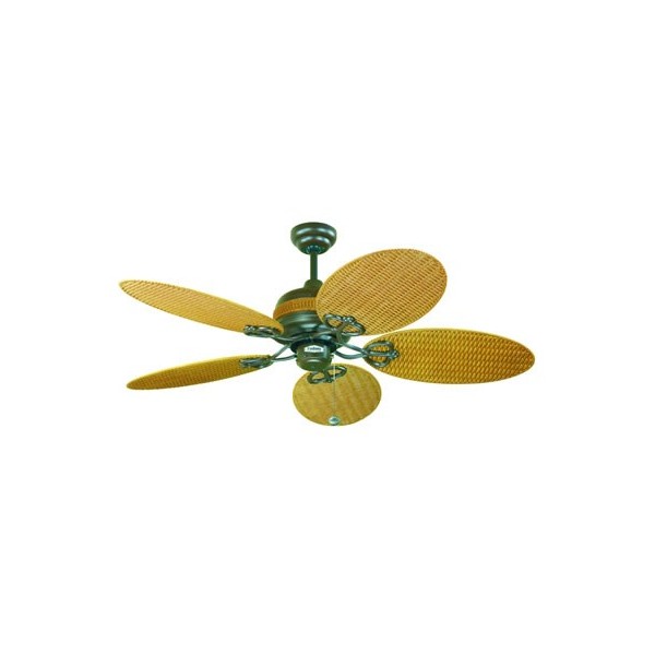 wicker ceiling fans photo - 1