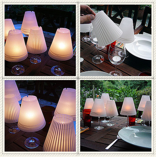 wine lamps photo - 5