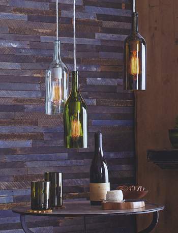 wine lamps photo - 7