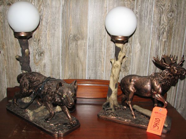 wolf lamps photo - 3