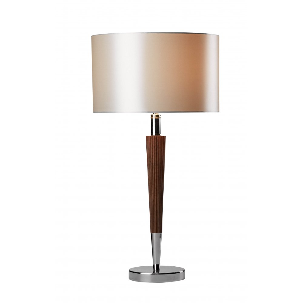 wood table lamps photo - 3