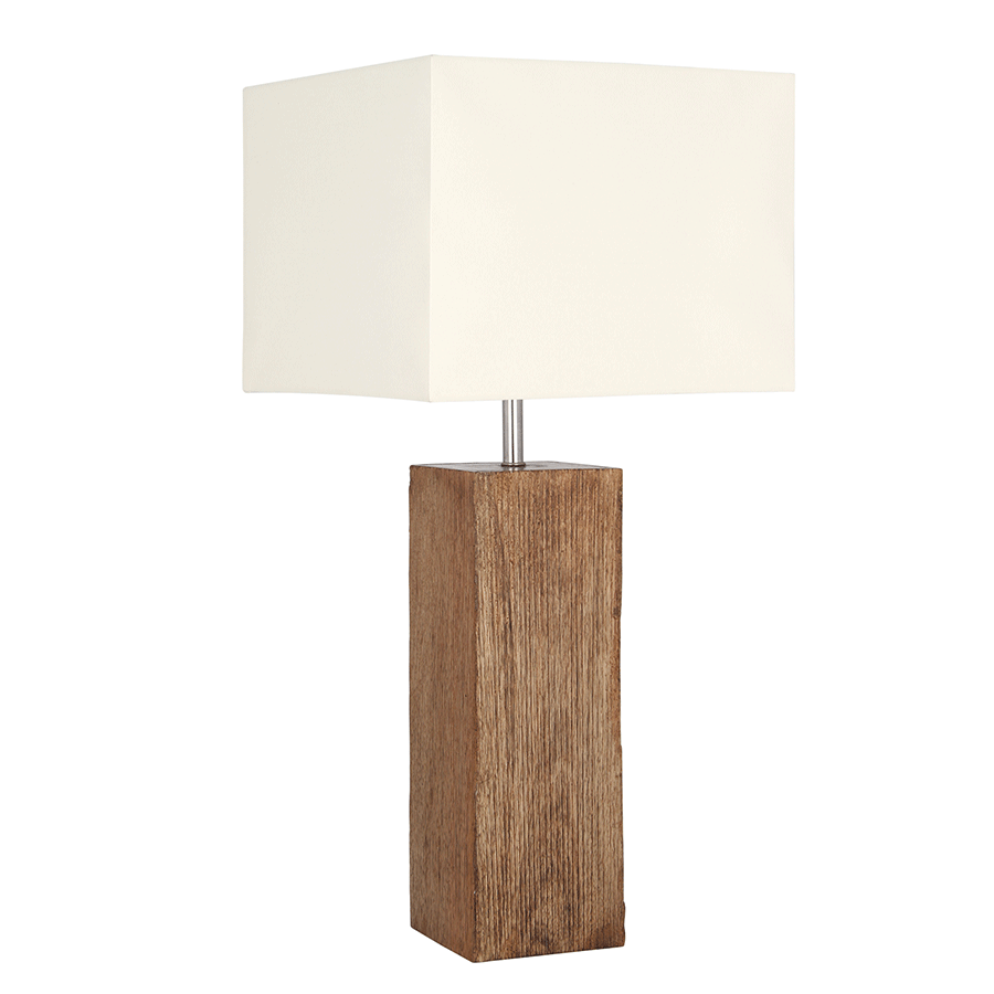 wooden table lamps photo - 1