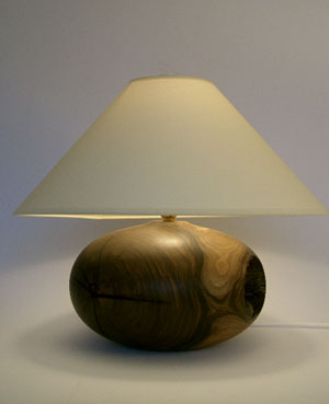 wooden table lamps photo - 2