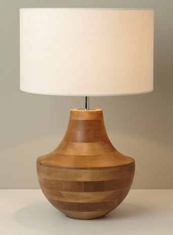 wooden table lamps photo - 4