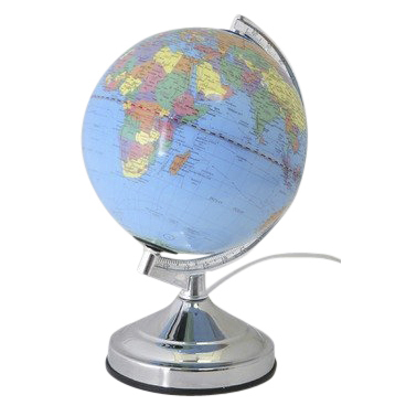 world globe lamp photo - 10