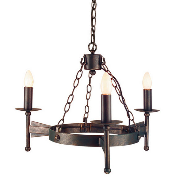 wrought iron ceiling lights photo - 8