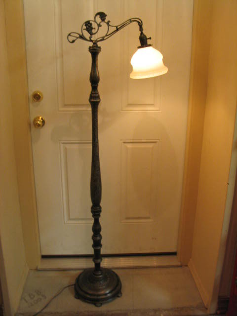 wrought iron floor lamps photo - 8