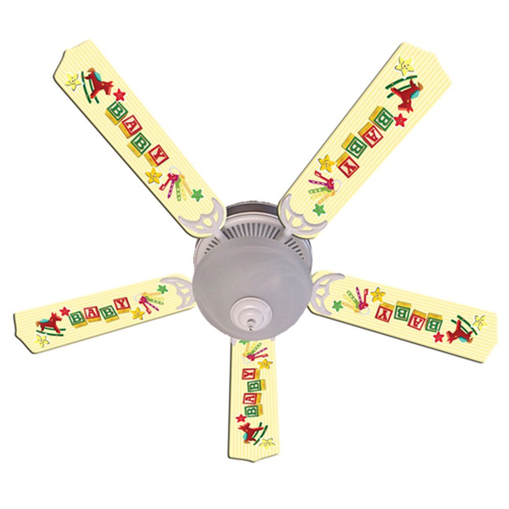 yellow ceiling fan photo - 10