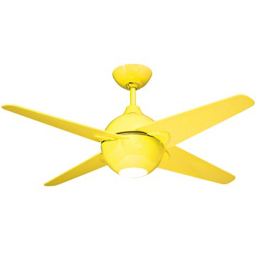 yellow ceiling fan photo - 4