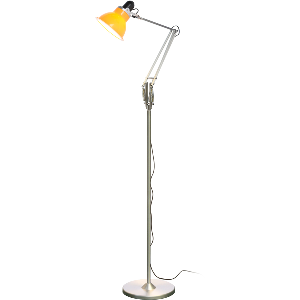 yellow floor lamp photo - 5