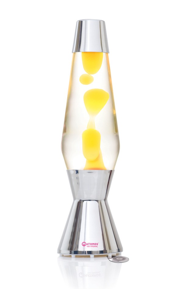 yellow lava lamp photo - 1