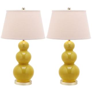 yellow table lamps photo - 6